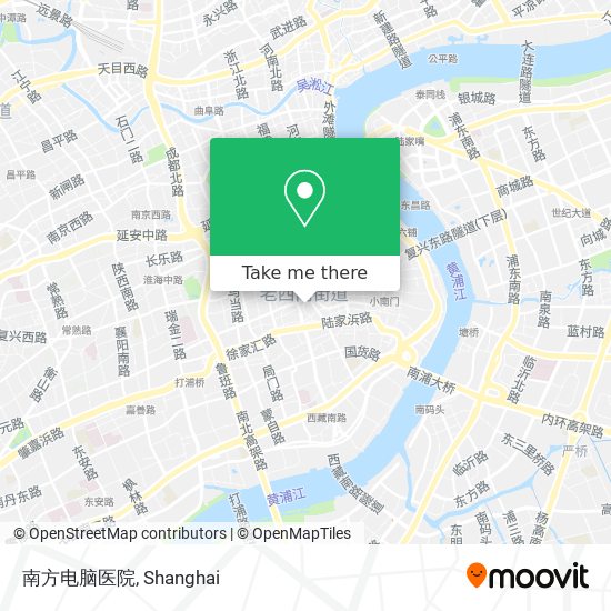 南方电脑医院 map
