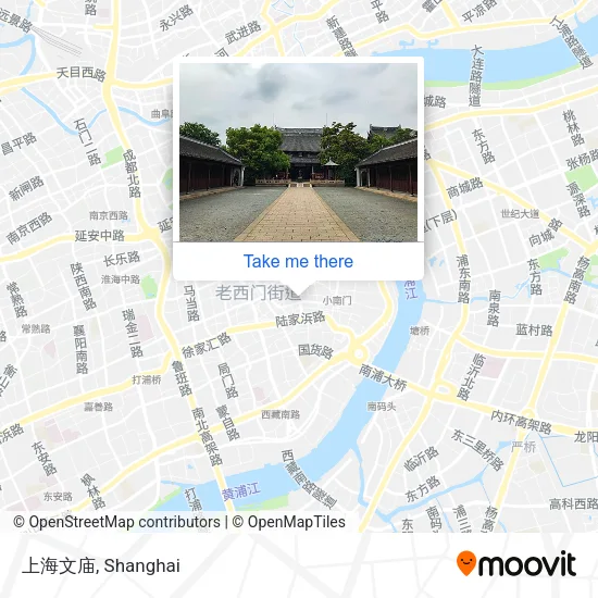 上海文庙 map