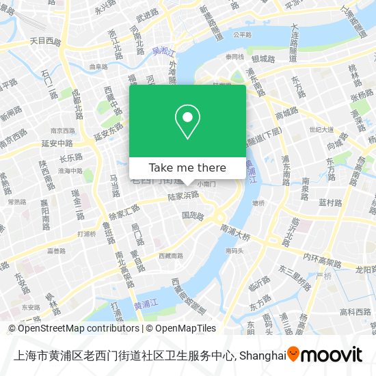 上海市黄浦区老西门街道社区卫生服务中心 map