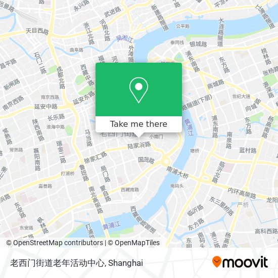 老西门街道老年活动中心 map