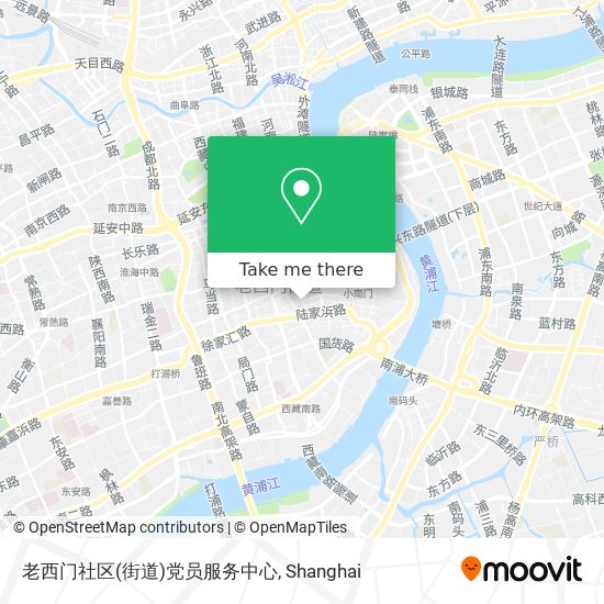 老西门社区(街道)党员服务中心 map
