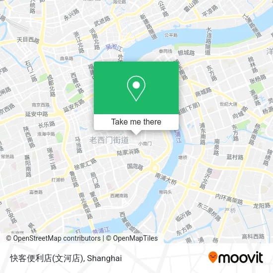 快客便利店(文河店) map