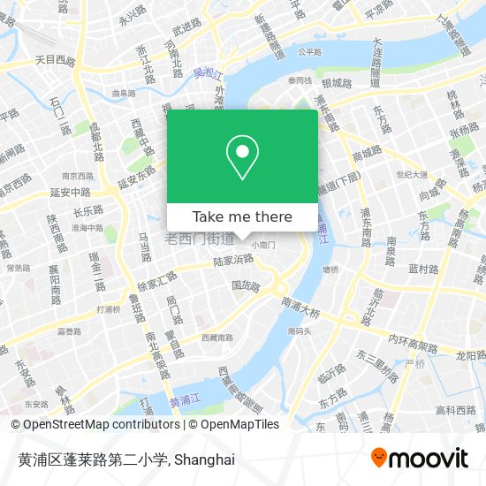 黄浦区蓬莱路第二小学 map