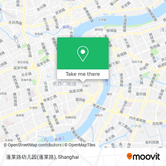 蓬莱路幼儿园 map