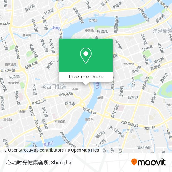 心动时光健康会所 map