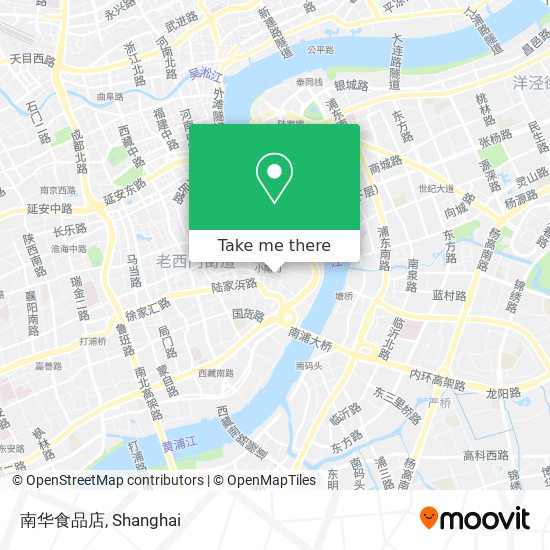 南华食品店 map