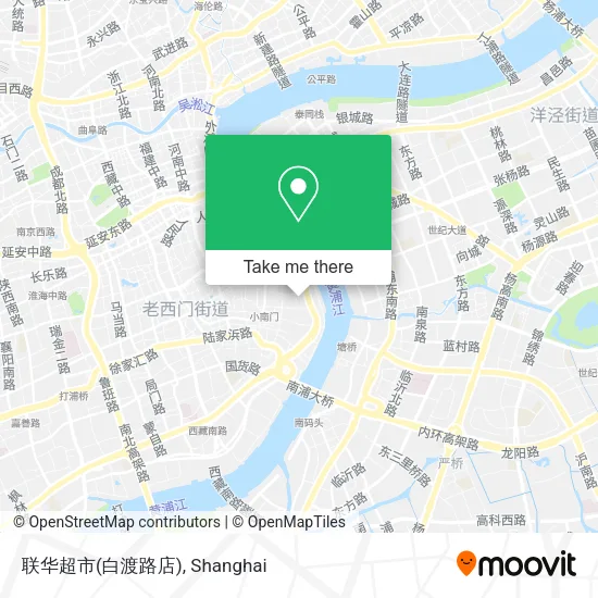联华超市(白渡路店) map