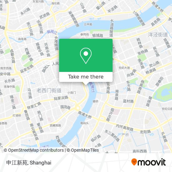 申江新苑 map
