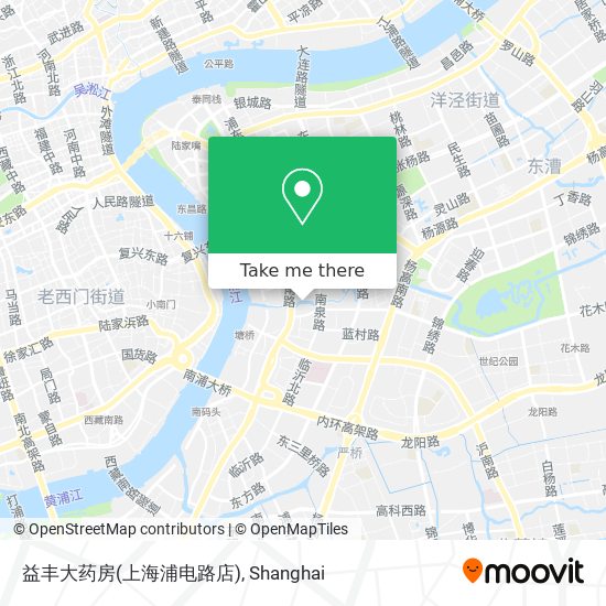 益丰大药房(上海浦电路店) map