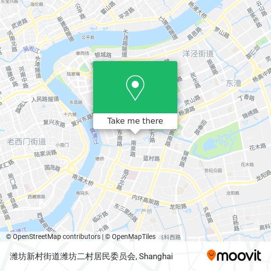潍坊新村街道潍坊二村居民委员会 map