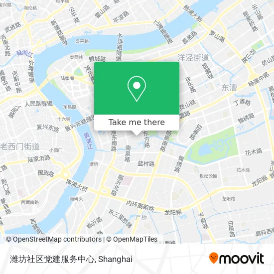潍坊社区党建服务中心 map