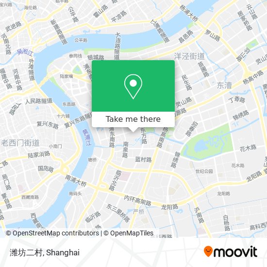 潍坊二村 map