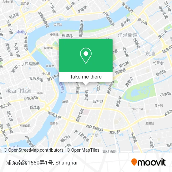 浦东南路1550弄1号 map