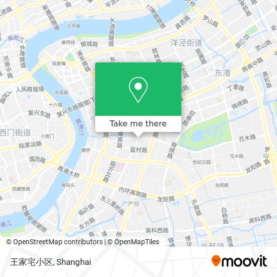 王家宅小区 map