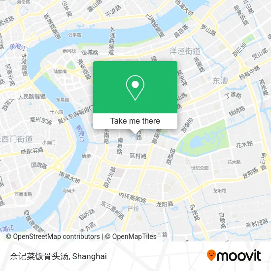 余记菜饭骨头汤 map