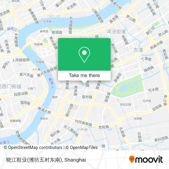 晓江鞋业(潍坊五村东南) map