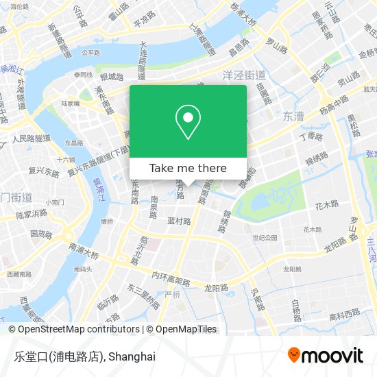 乐堂口(浦电路店) map