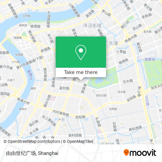 由由世纪广场 map