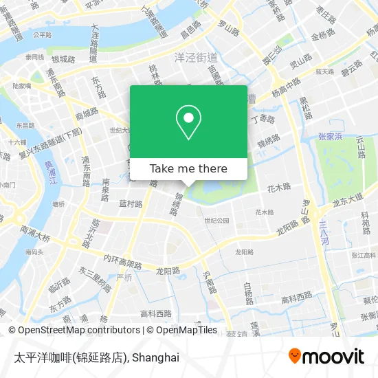 太平洋咖啡(锦延路店) map