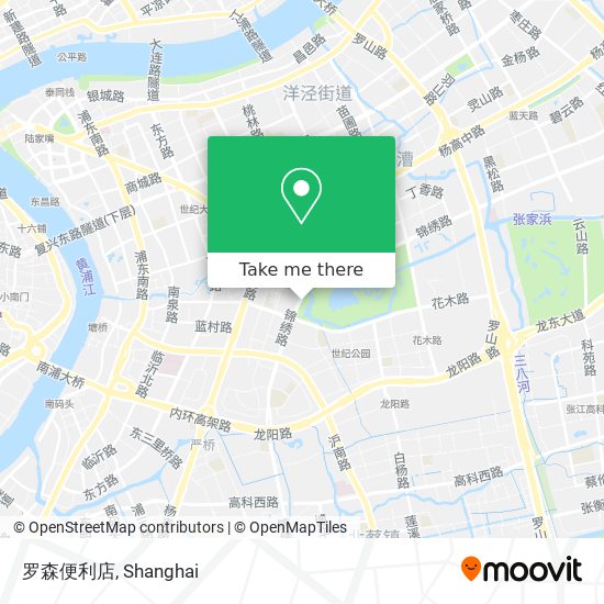 罗森便利店 map