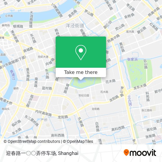 迎春路一〇〇弄停车场 map