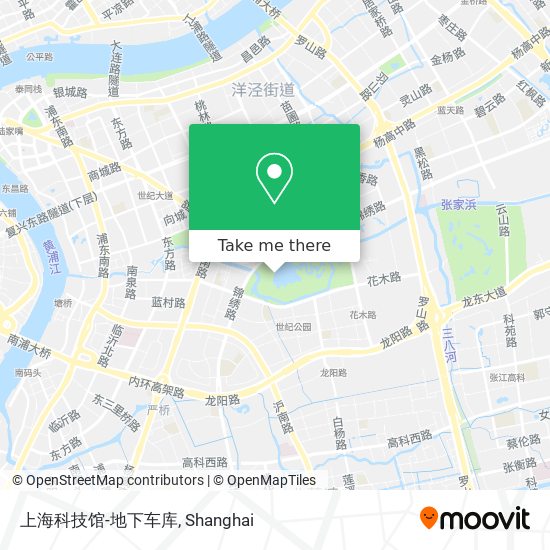 上海科技馆-地下车库 map