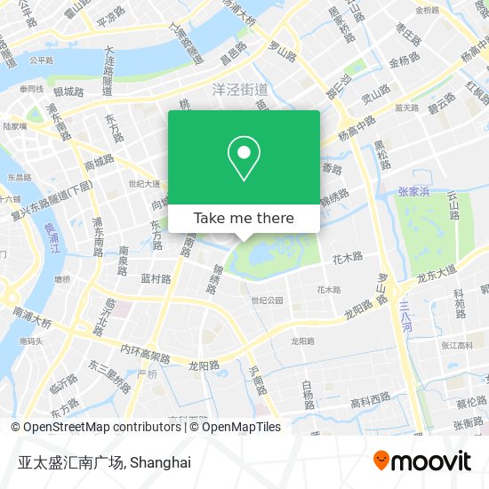 亚太盛汇南广场 map