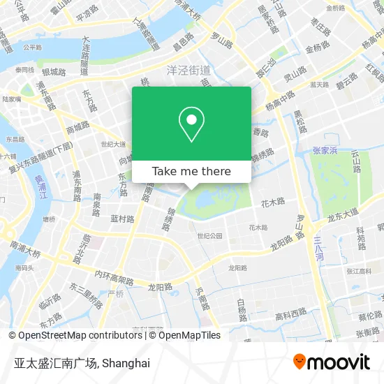 亚太盛汇南广场 map