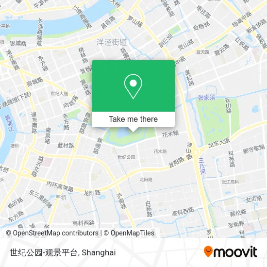 世纪公园-观景平台 map