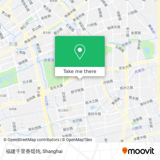 福建千里香馄饨 map