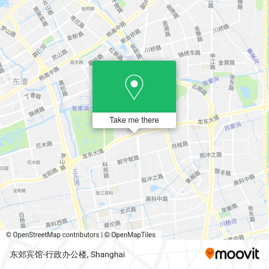 东郊宾馆-行政办公楼 map