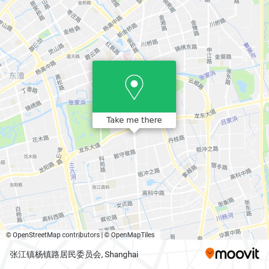 张江镇杨镇路居民委员会 map