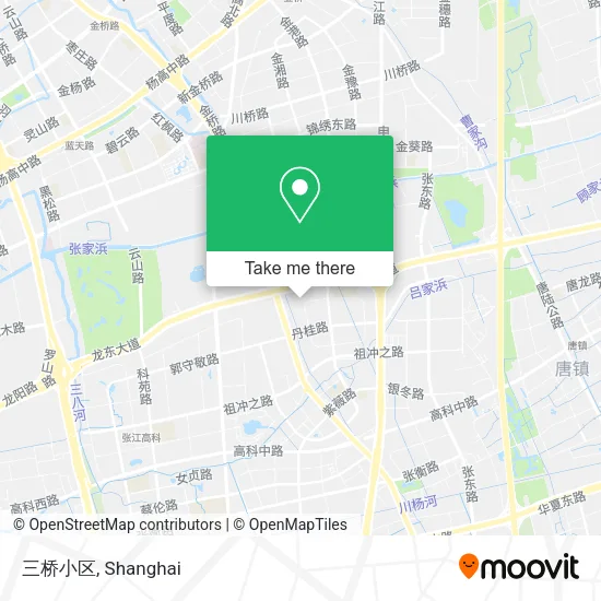 三桥小区 map