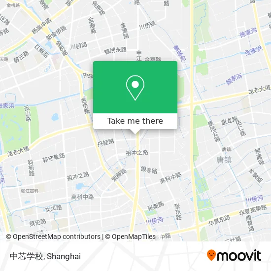 中芯学校 map