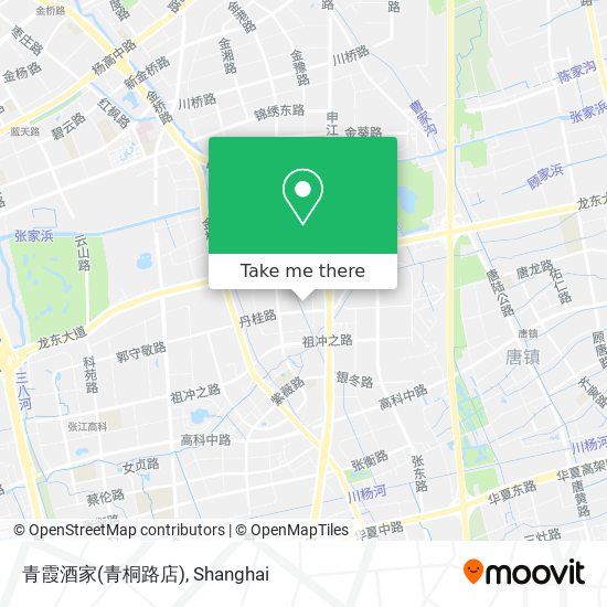 青霞酒家(青桐路店) map