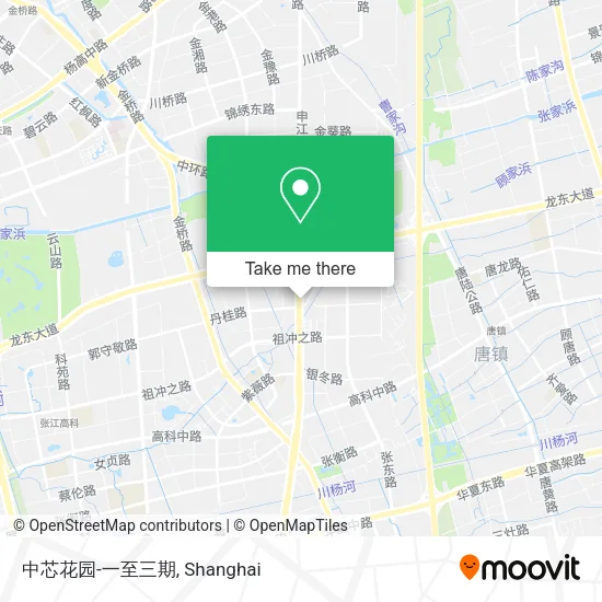 中芯花园-一至三期 map