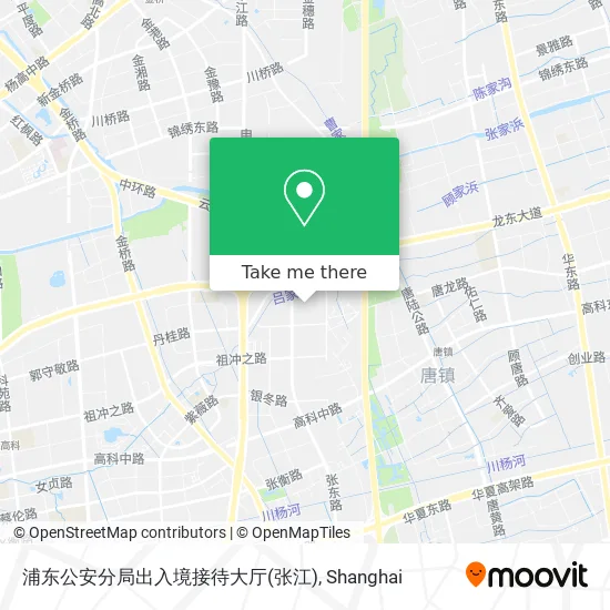 浦东公安分局出入境接待大厅(张江) map