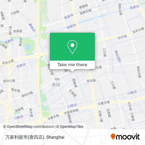 万家利超市(唐四店) map