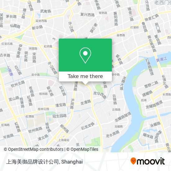上海美御品牌设计公司 map