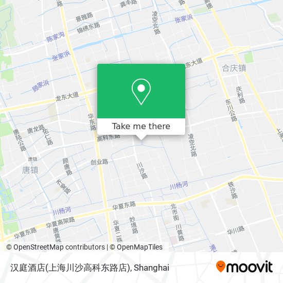 汉庭酒店(上海川沙高科东路店) map