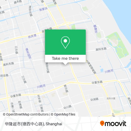 华隆超市(塘西中心路) map