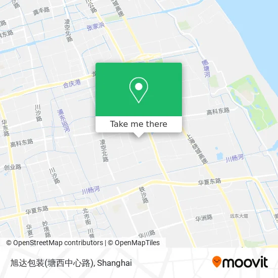 旭达包装(塘西中心路) map