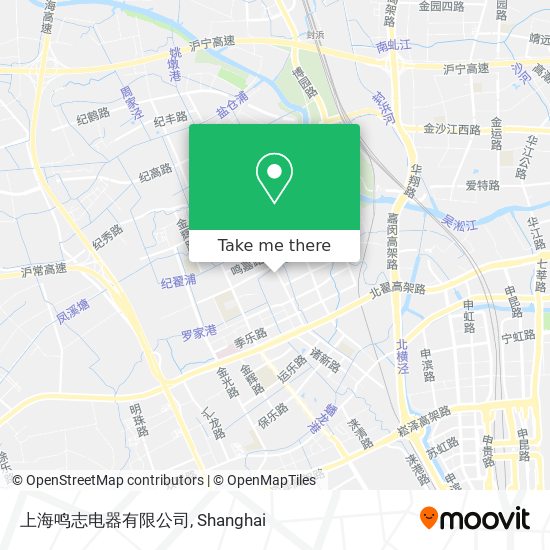 上海鸣志电器有限公司 map
