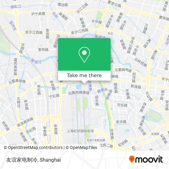 友谊家电制冷 map