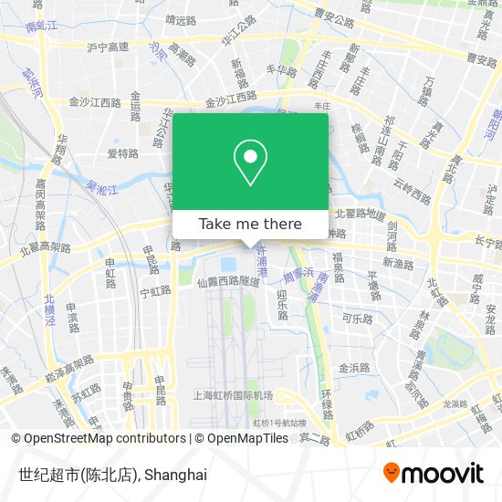 世纪超市(陈北店) map