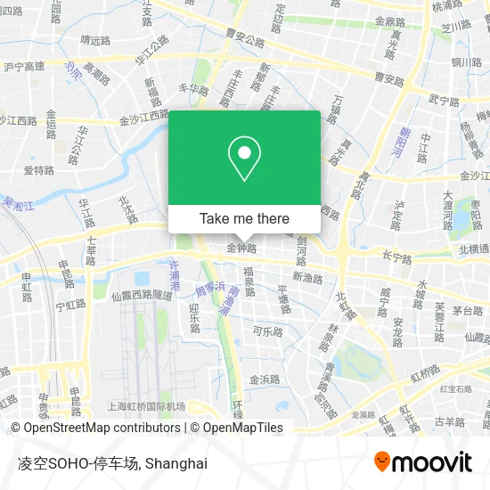 凌空SOHO-停车场 map