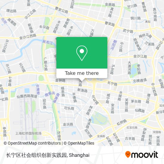 长宁区社会组织创新实践园 map
