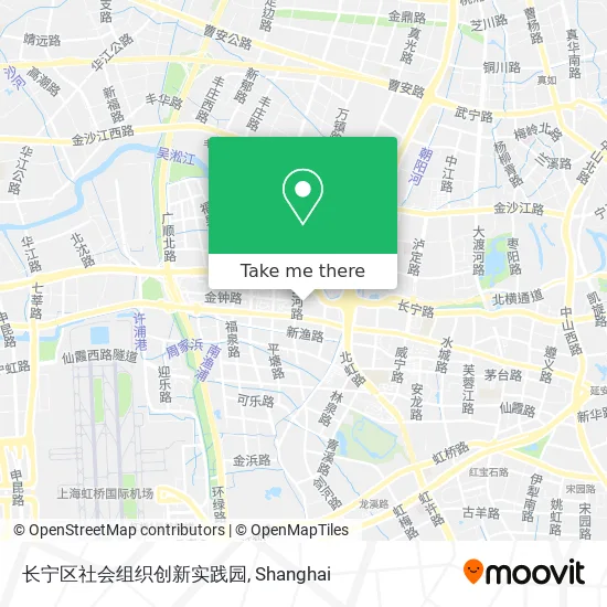 长宁区社会组织创新实践园 map
