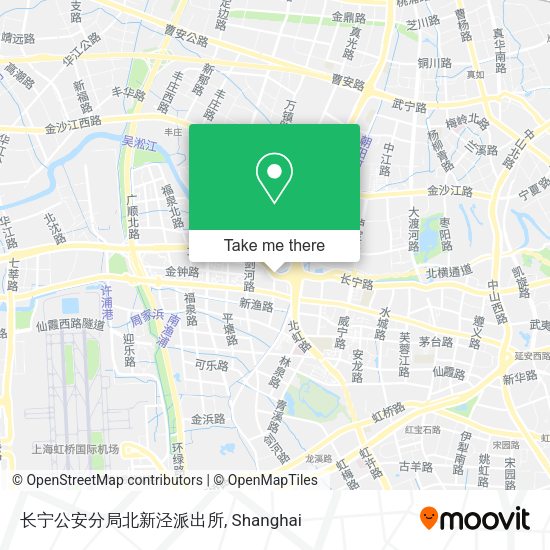长宁公安分局北新泾派出所 map