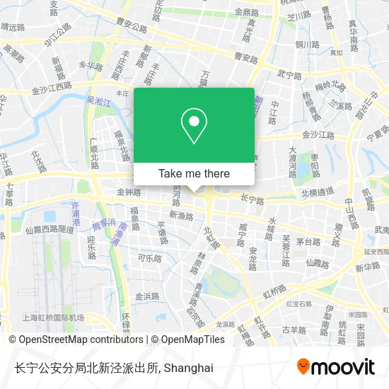 长宁公安分局北新泾派出所 map